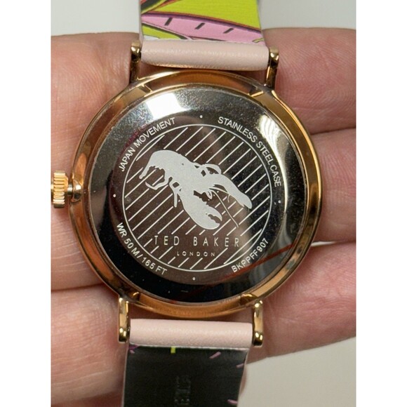 Ted Baker Phylipa Flowers Pink Watch New BKPPFF907 - Picture 6 of 10